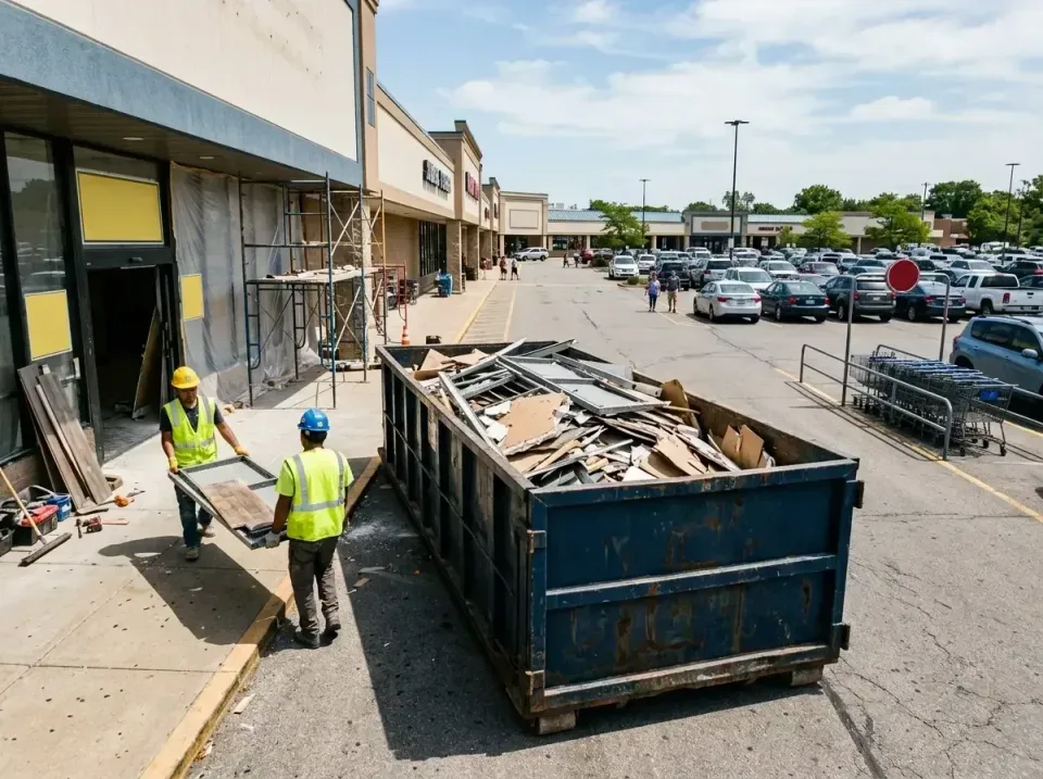 retail-store-renovation-debris-003 — frequently asked questions, Roll-off Dumpster Rentals in Christiansburg, VA